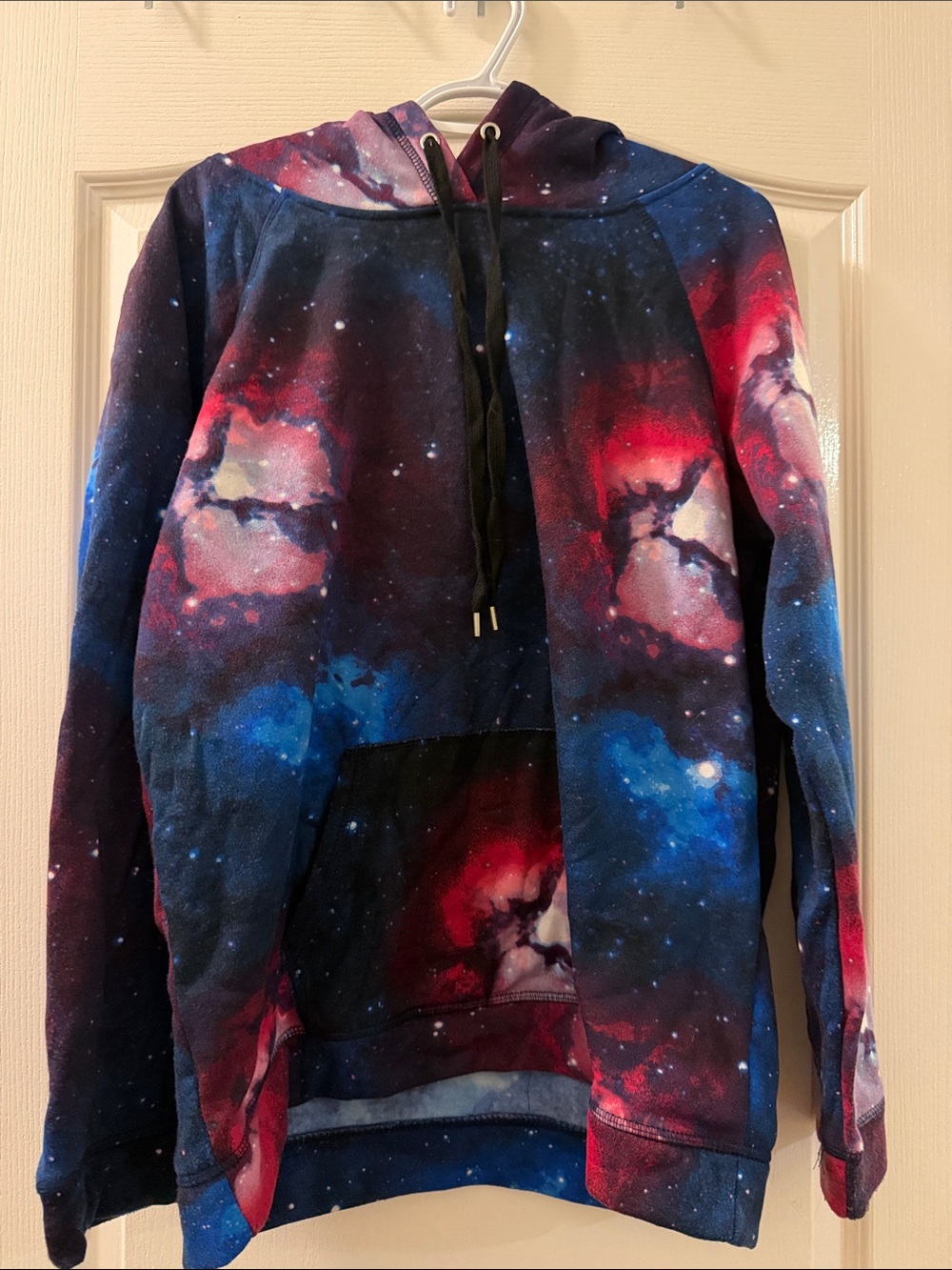 Galaxy Print Hoodie - Multi-Color